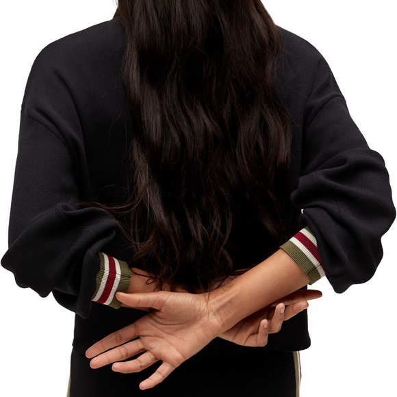 Mango Cropped Quarter-Zip Top - Picture 3 of 7